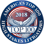 America's Top 100 High Stakes Litigators Logo
