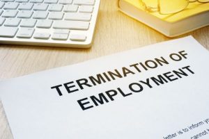A Termination of Employment document.