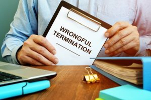 Proving wrongful termination.