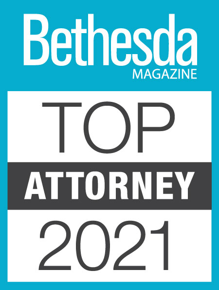 Bethesda Magazine TOP Attorney 2021